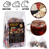 Kidney tea formula Ginseng Five Treasure TeaCombination Scented Tea Five Treasure Tea RedDate Wolfberry Tea Men's Tea Health TeaMulberry Herbal Formula Health Tea