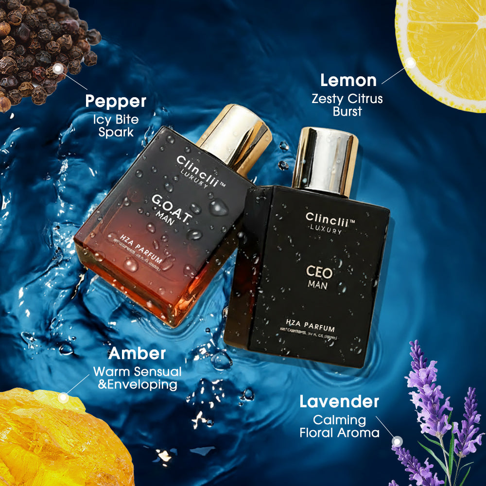 Final 3 Hours: 60%OFFđ„Gentlemenâs Fragrance Set with CEO MAN Perfume & G.O.A.T Aroma