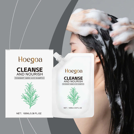 【 Buy 1-Get 1 Free!】Anti-Hair Fall Hair Loss Treatment Shampoo Oil Control Anti Dandruff Haircare Rosemary Zinc PCA Help Hair Growth Amino Acid Hydrolyzed Protein Repair Reduce Hair Loss Scalp Cleanser Conditioner 250ML Gentle Smoother
