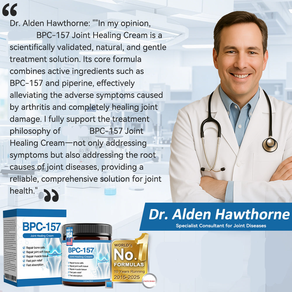 BPC-157 Joint Healing Cream🦴Treats Arthritis, Neuropathy, Rheumatism, Sports