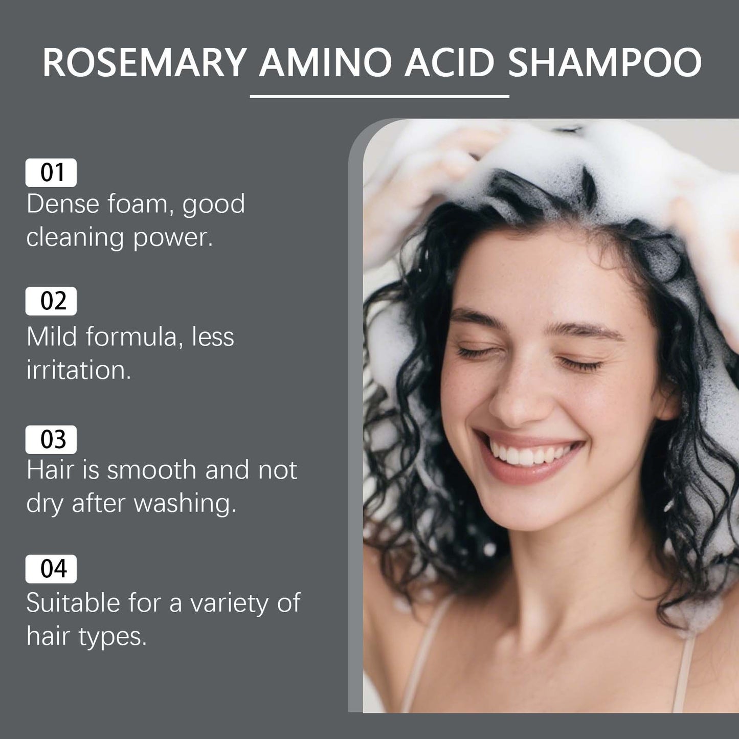 【 Buy 1-Get 1 Free!】Anti-Hair Fall Hair Loss Treatment Shampoo Oil Control Anti Dandruff Haircare Rosemary Zinc PCA Help Hair Growth Amino Acid Hydrolyzed Protein Repair Reduce Hair Loss Scalp Cleanser Conditioner 250ML Gentle Smoother