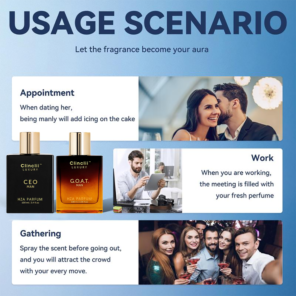 Final 3 Hours: 60%OFFđ„Gentlemenâs Fragrance Set with CEO MAN Perfume & G.O.A.T Aroma