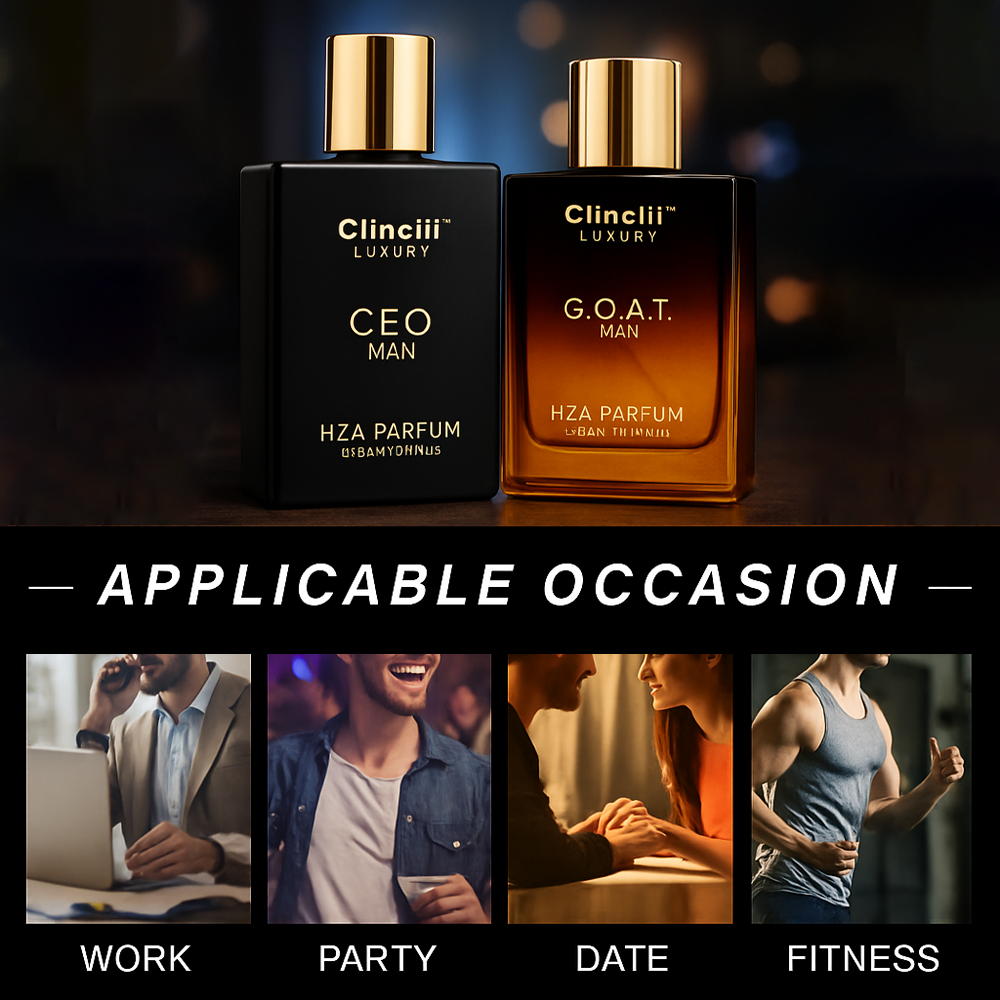 Final 3 Hours: 60%OFFđ„Gentlemenâs Fragrance Set with CEO MAN Perfume & G.O.A.T Aroma
