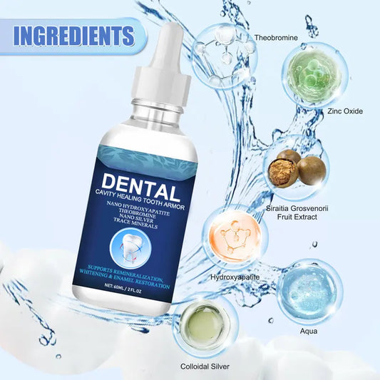 Tooth Armor Liquid Drops,Enamel Refurbishing, Daily Drops Oral Care for Sensitive Teeth