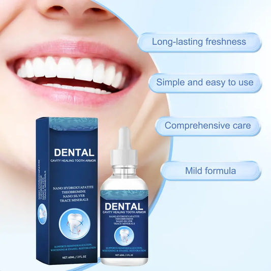 Tooth Armor Liquid Drops,Enamel Refurbishing, Daily Drops Oral Care for Sensitive Teeth