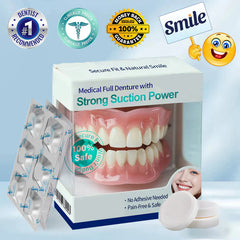 Medical Full Denture with Strong Suction