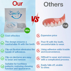 Official Store |  Moldable Dentures🧑🏽‍⚕️Obtain American Dental Association (ADA) Certification