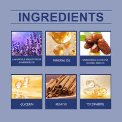 Lavender Sleep Essential Oil Gentle botanical ingredients for daily massage Comforting body care oil for bedtime