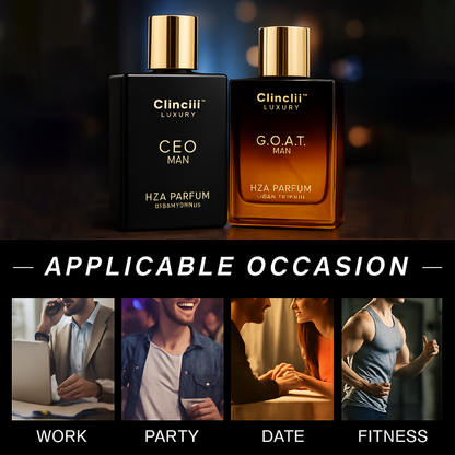 Final 3 Hours: 60%OFF🔥Gentlemen’s Fragrance Set with CEO MAN Perfume & G.O.A.T Aroma