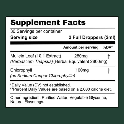 ChicAddOns Mullein + Chlorophyll
