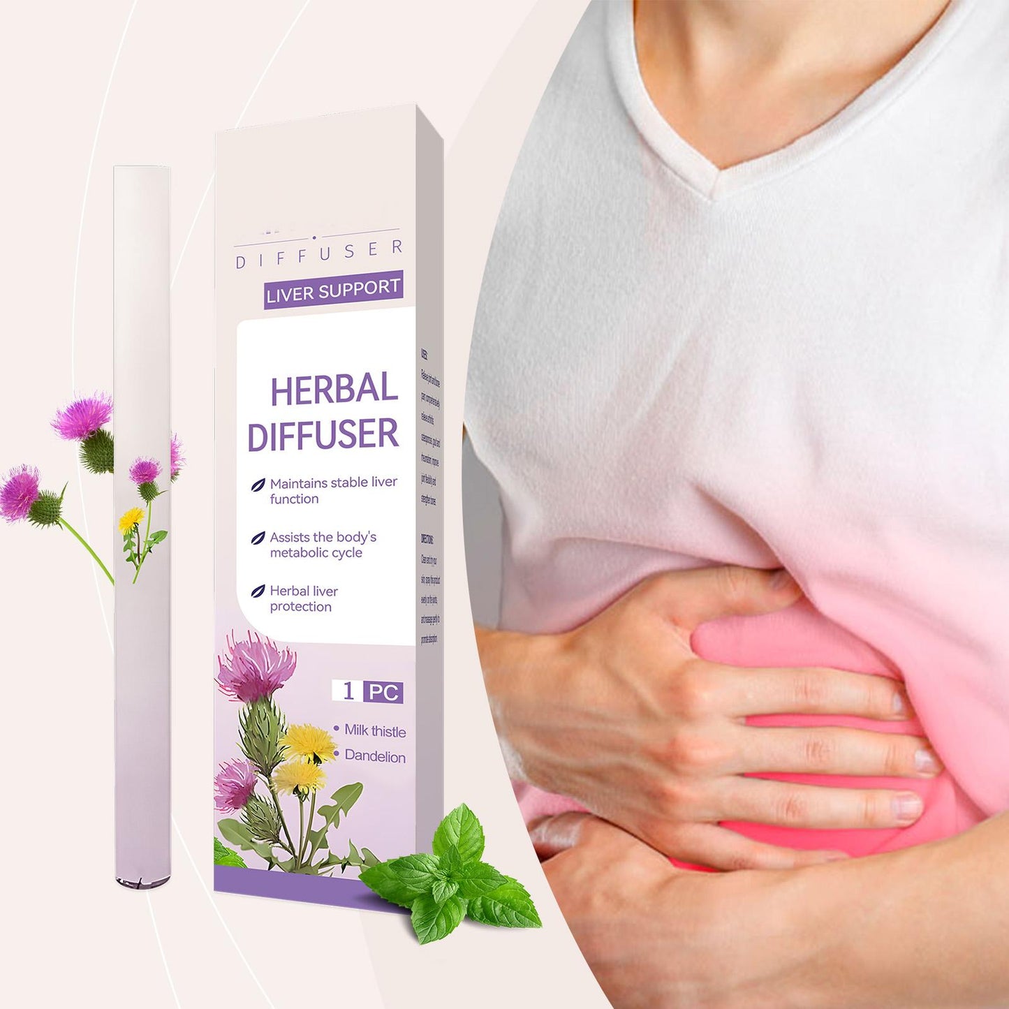 Mullein Relaxation Stick – Soothes Lungs, Detoxifies, Freshens