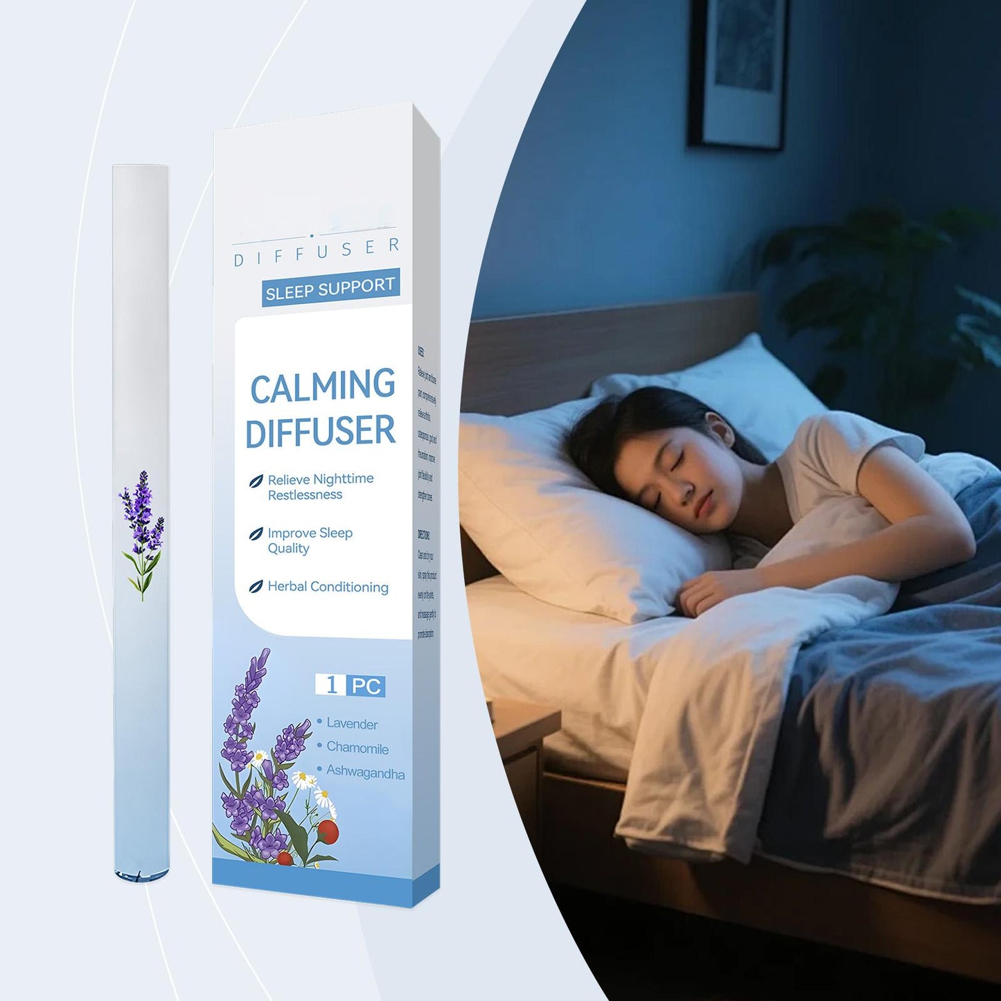Mullein Relaxation Stick – Soothes Lungs, Detoxifies, Freshens
